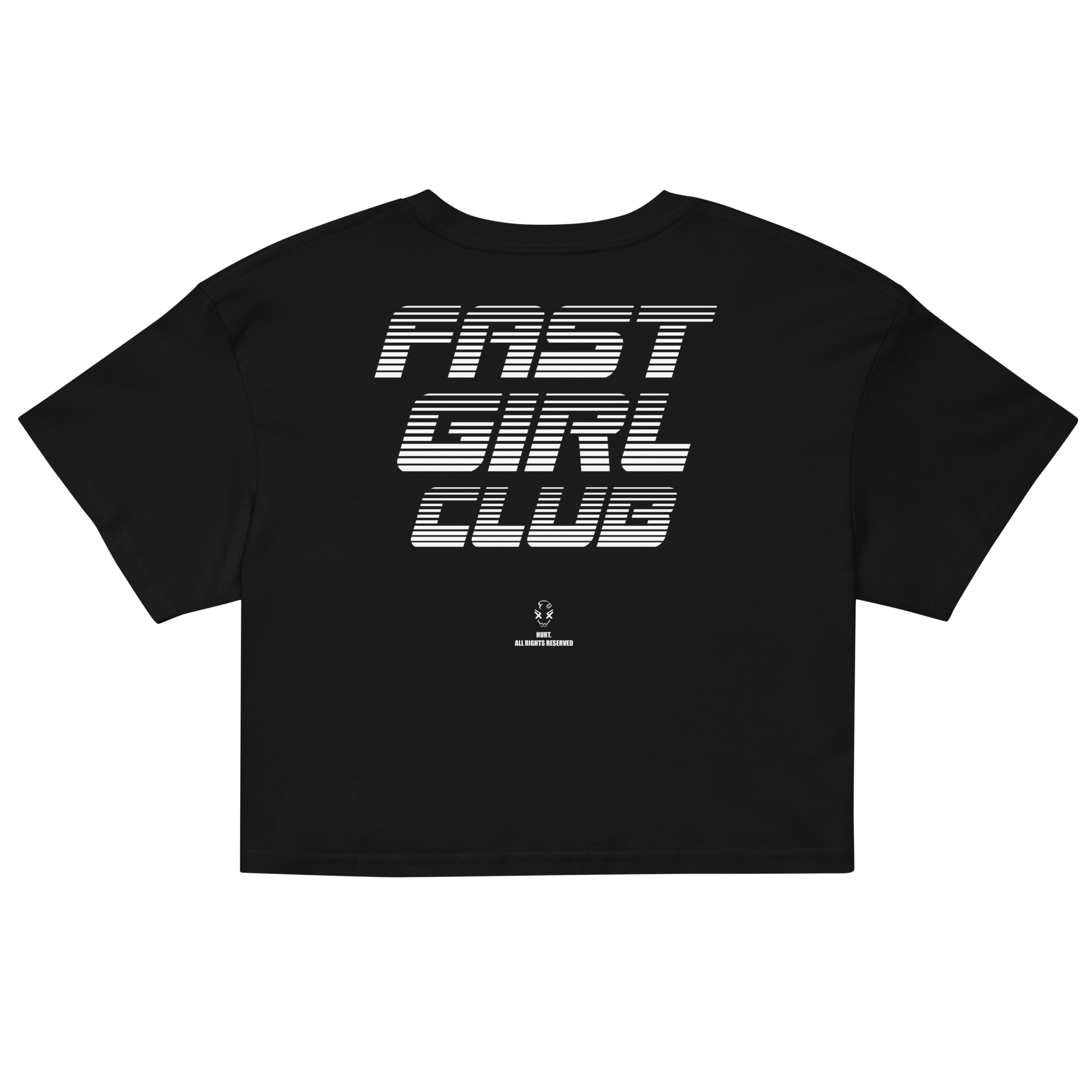 WOMEN'S FAST GIRLS CLUB CROP TOP