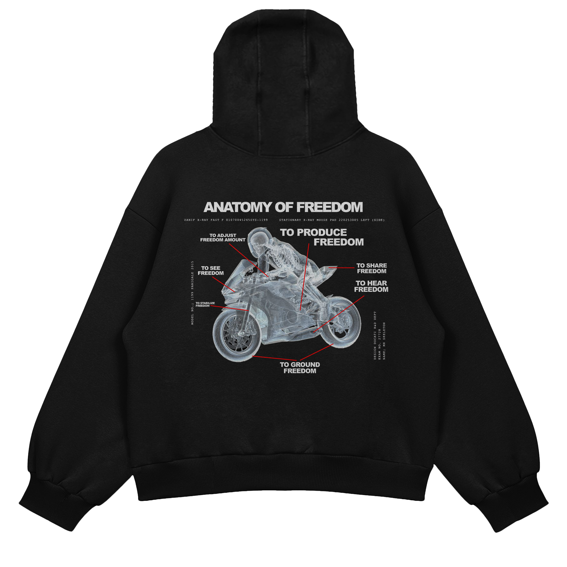 Bike Anatomy Hoodie