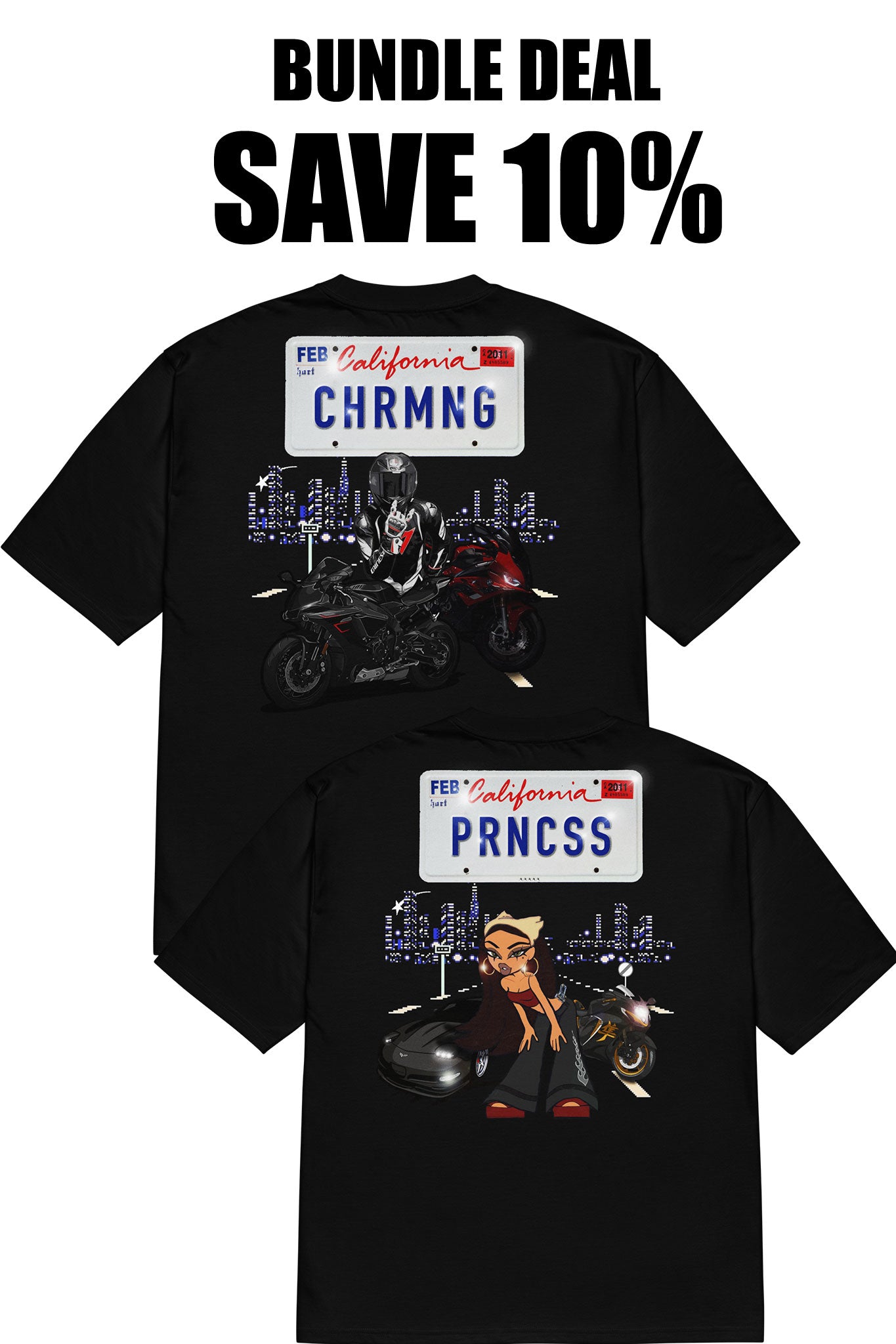 HIS & HER'S T-SHIRT BUNDLE DEAL