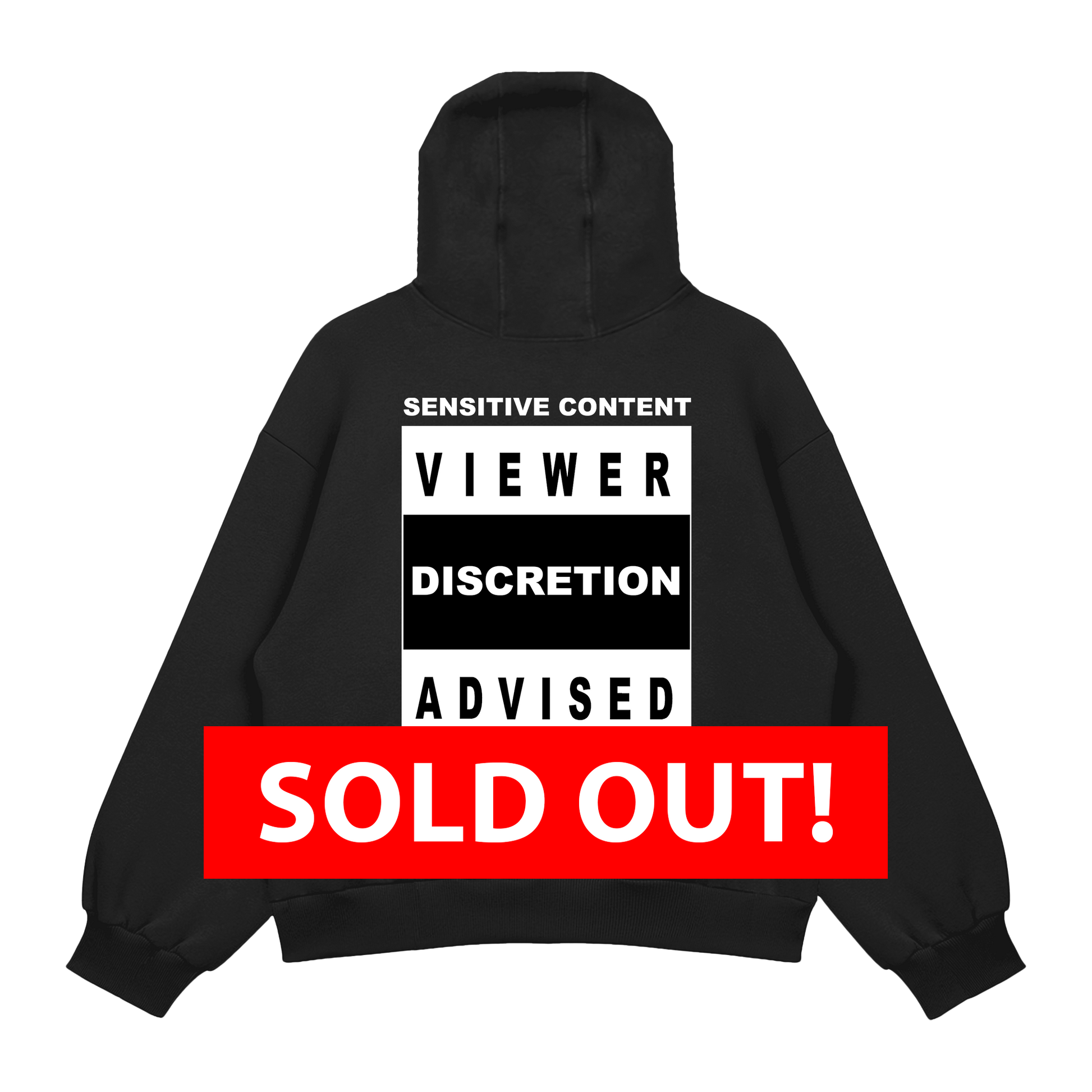 Viewer Discretion Hoodie Premium