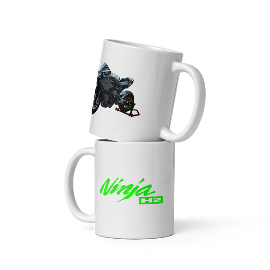 Biker themed Glossy Mug