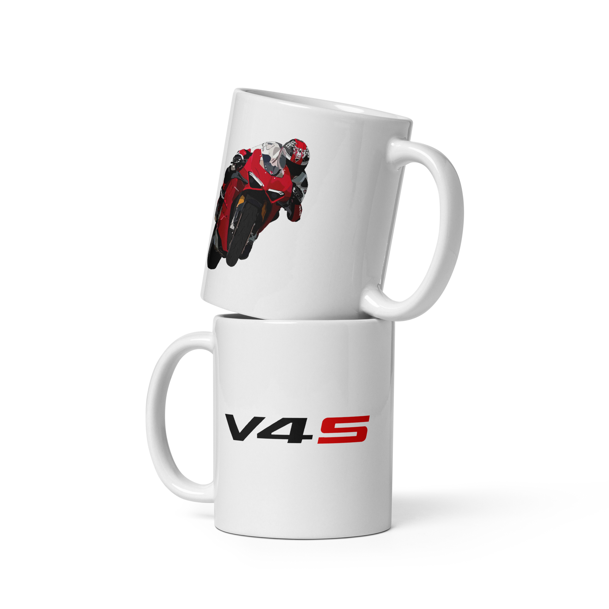 Biker themed Glossy Mug