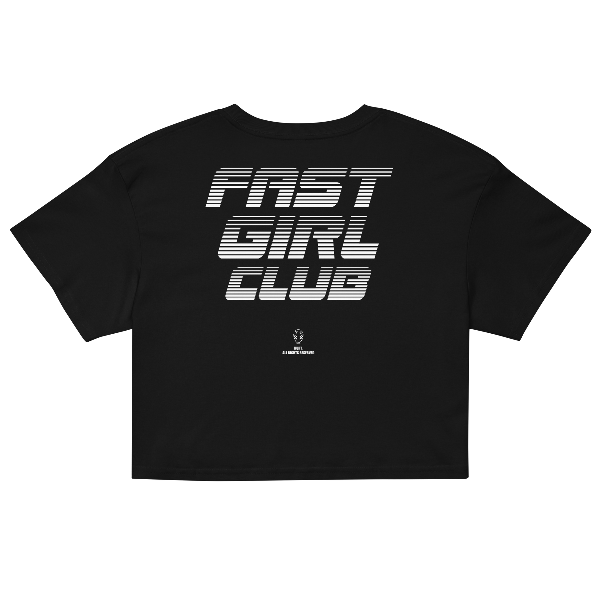 WOMEN'S FAST GIRLS CLUB CROP TOP